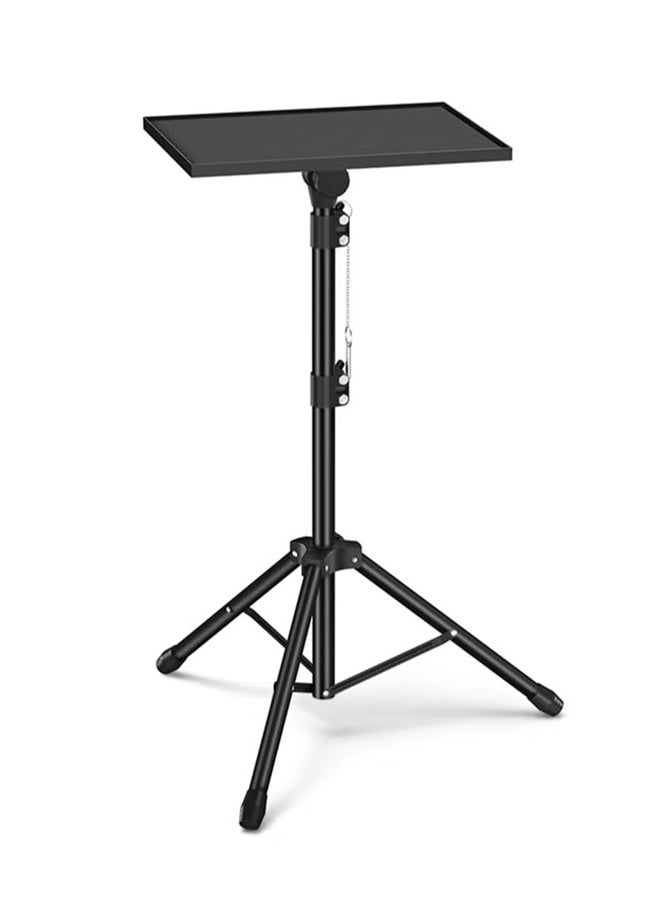 dida-cosmos Adjustable Projector Stand Tripod,Laptop Tripod with Phone Holder,Adjustable Laptop Floor Stand for Home/Stage/Studio - Image 2